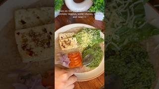 Quick HIGH Protein recipe with leftover ROTI [upl. by Sirehc]