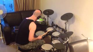 Deeelite  Groove Is In The Heart Roland TD12 Drum Cover [upl. by Rodmann]