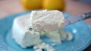 HOMEMADE COLOMBIAN CHEESE  How To Make Homemade Queso Fresco  SyS [upl. by Ayekim419]