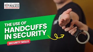 Proper Handcuff Use for Security Personnel  Security Skills [upl. by Boycey349]