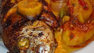 poisson dorade au four avec une délicieuse marinade سمك الدوراد في الفرن ولا اشهى [upl. by Idnal393]