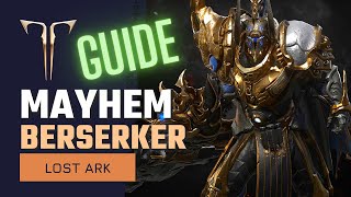 Lost Ark  Akkan Normal ALL GATES  Mayhem Zerk Gameplay [upl. by Alyahsal]