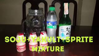 SOJU  YAKULT  SPRITE [upl. by Anirt]