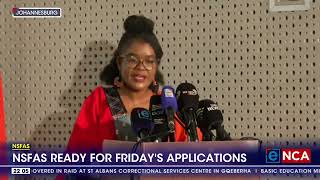 NSFAS ready for Fridays applications [upl. by Lihcox]