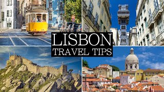 12 Essential Travel Tips when Visiting Lisbon Portugal Guide [upl. by Hewie315]