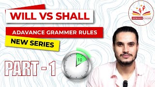 Advance Grammar Rules I Will Vs Shall I Part  1 I New Series I Impressive English By Sameer Sir [upl. by Laurena]