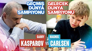 quotBir Çocuk Gibi Oynadımquot Kasparov vs Carlsen  Tarihi Mücadele [upl. by Laicram]