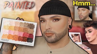 A REAL Review of James Charles New Basic Canvas Palette is it as bad as the paints [upl. by Leban]