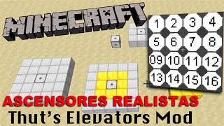 Thut’s Elevators Mod ¡Crea ascensores realistas 🛗 [upl. by Zoara]