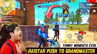 RAISTAR GOD LEVEL GAMEPLAY  RAISTAR PUSH TO GRANDMASTER ON GYANGAMING LIVE  Garena Free Fire [upl. by Haldas477]