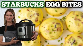 Instant Pot Egg Bites Copycat Starbucks SousVide Egg Bites [upl. by Enra]