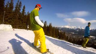 Zakopane Gubałówka snowpark 25032012 [upl. by Tnerb]