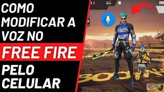 COMO ALTERAR A VOZ NO PC PRA TROLLAR NO FREE FIRE 2021 [upl. by Eleonora]