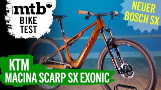 KTM Macina Scarp SX Exonic I Bosch light mtb Performance Line SX I Test I Trail Bike [upl. by Ettenay]