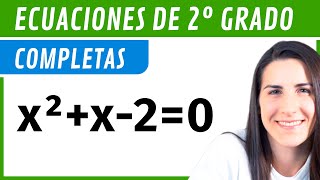 Ecuaciones de SEGUNDO GRADO COMPLETAS ✅ Fórmula General  Bhaskara [upl. by Srini]