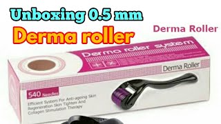 Derma Roller UnboxingEffect And Use [upl. by Ieppet]