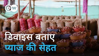 प्याज की सेहत कैसे सूंघता है यह डिवाइस India Helping farmers avoid bad onions [upl. by Chyou]