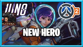 Juno  New Hero Gameplay Trailer  Overwatch 2 Reaction  Thoughts [upl. by Hurleigh]