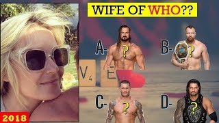 WWE QUIZ  Only True Fan Can Guess All WWE SUPERSTARS by their Wife or Husband [upl. by Granthem]