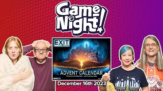 GameNight 24 Days of Christmas  Exit The Game Advent Calendar The Hunt for the Golden Book Day 16 [upl. by Ibob]