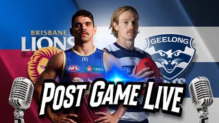 POST GAME LIVE  Geelong vs Brisbane  Round 6  AFL 2024 [upl. by Conover203]