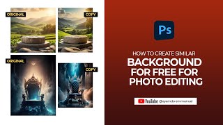 How to create FREE BACKGROUNDS for photo editing [upl. by Plumbo922]