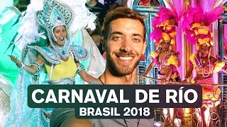 EL CARNAVAL MÁS GRANDE DEL MUNDO RÍO 2018 BRASIL 4K  enriquealex [upl. by Nahsad]