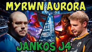 La Aurora de MDK Myrwn viene muy fuerte al mundial junto al Jarcan IV de Jankos [upl. by Yovonnda]