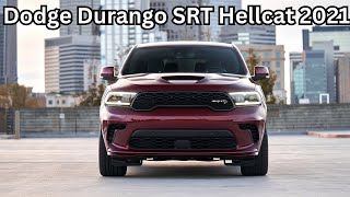 Dodge Durango SRT Hellcat 2021  2021 Dodge Durango SRT Hellcat Review  710Horsepower SUV King [upl. by Arayt]