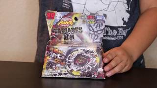 Takara Tomy BeyBlade Metal Fusion Variares DD Unboxing and Toy Review [upl. by Nolat347]