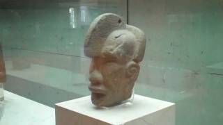 Mesoamerican Face and Ax Sculptures Esculturas Perote Veracruz [upl. by Ordway]