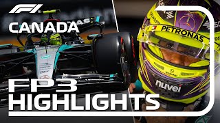 FP3 Highlights  2024 Canadian Grand Prix [upl. by Enoj]