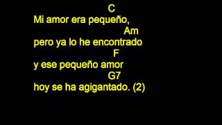 CANTOS PARA MISA  TE DOY GRACIAS JESUS  CANTO DE SALIDA  LETRA Y ACORDES [upl. by Aihsei]