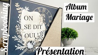 Scrapbooking présentation de l’album mariage [upl. by Aerb]