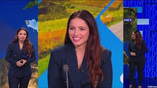 Virginie HilssoneLévy pour la météo de BFMTV le 27 Septembre 2024 [upl. by Leummas]