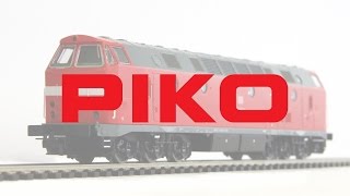 PIKO V012 H0 Expert Diesellok 219 0841 Museumslok Soundlok 59938  59838 [upl. by Monahon25]