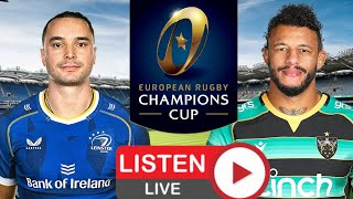 LEINSTER vs NORTHAMPTON SAINTS Champions Cup SEMI FINAL 2024 Live Commentary [upl. by Ynaittirb405]