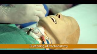 How To do Tracheostomy Suctioning and Care  Tracheostomy Care procedure  Tracheostomy Procedure [upl. by Ecirbaf]