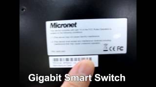 Micronet SP684C 24port Gigabit Web Smart Switch [upl. by Wasson483]