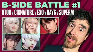 Bside Battle 1 BTOB Cignature EXO DAY6 SuperM  The first ranked battle Composer Analysis [upl. by Yrram981]