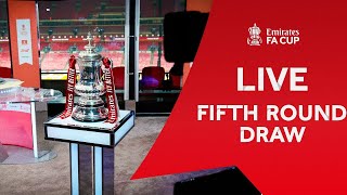 LIVE  Fifth Round Draw  Emirates FA Cup 202324 [upl. by Panter]