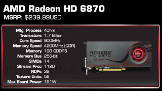 AMD Radeon 6800 Series HD 6870 and 6850 Overview and Benchmarks [upl. by Turtle]