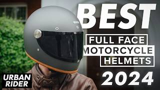 BEST FULL FACE MOTORCYCLE HELMETS 2024 [upl. by Dave]