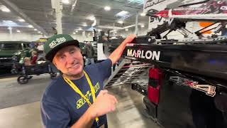 Marlon Sled Decks and Trailers at the Toronto Snowmobile Show [upl. by Anagnos]