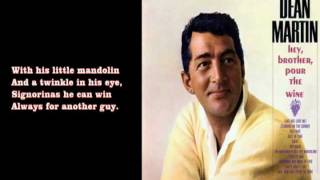 The Man Who Plays The Mandolino 1957  Dean Martin [upl. by Seaden]