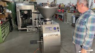 FREY FLINE F50 Vacuum Filling Machine [upl. by Ycnalc]