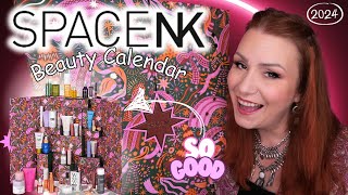 ✨LOVE THIS ONE✨SPACE NK 2024 BEAUTY ADVENT CALENDAR UNBOXING  WORTH £1200 [upl. by Gilbertina]