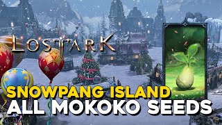 Lost Ark All Snowpang Island Mokoko Seed Locations [upl. by Canute391]