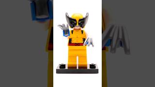 LEGO® Marvel Wolverine minifigure sh805 speedbuild stopmotion [upl. by Osnofedli]