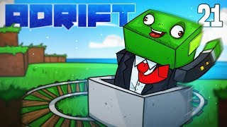 Minecraft ADRIFT  CREATIVE GENIUS Ep21 [upl. by Danae]